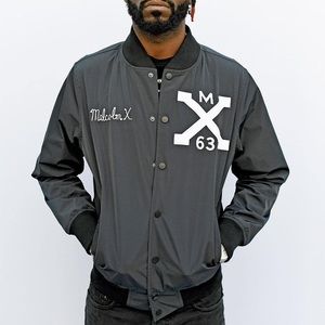 Malcom X Stadium Jacket - Roots of Fight - NWT - Large